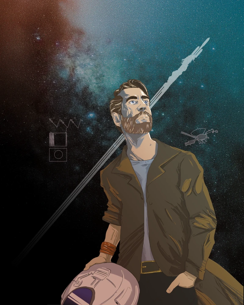 Plakatmotiv Claus von Wagner „Projekt Equilibrium“